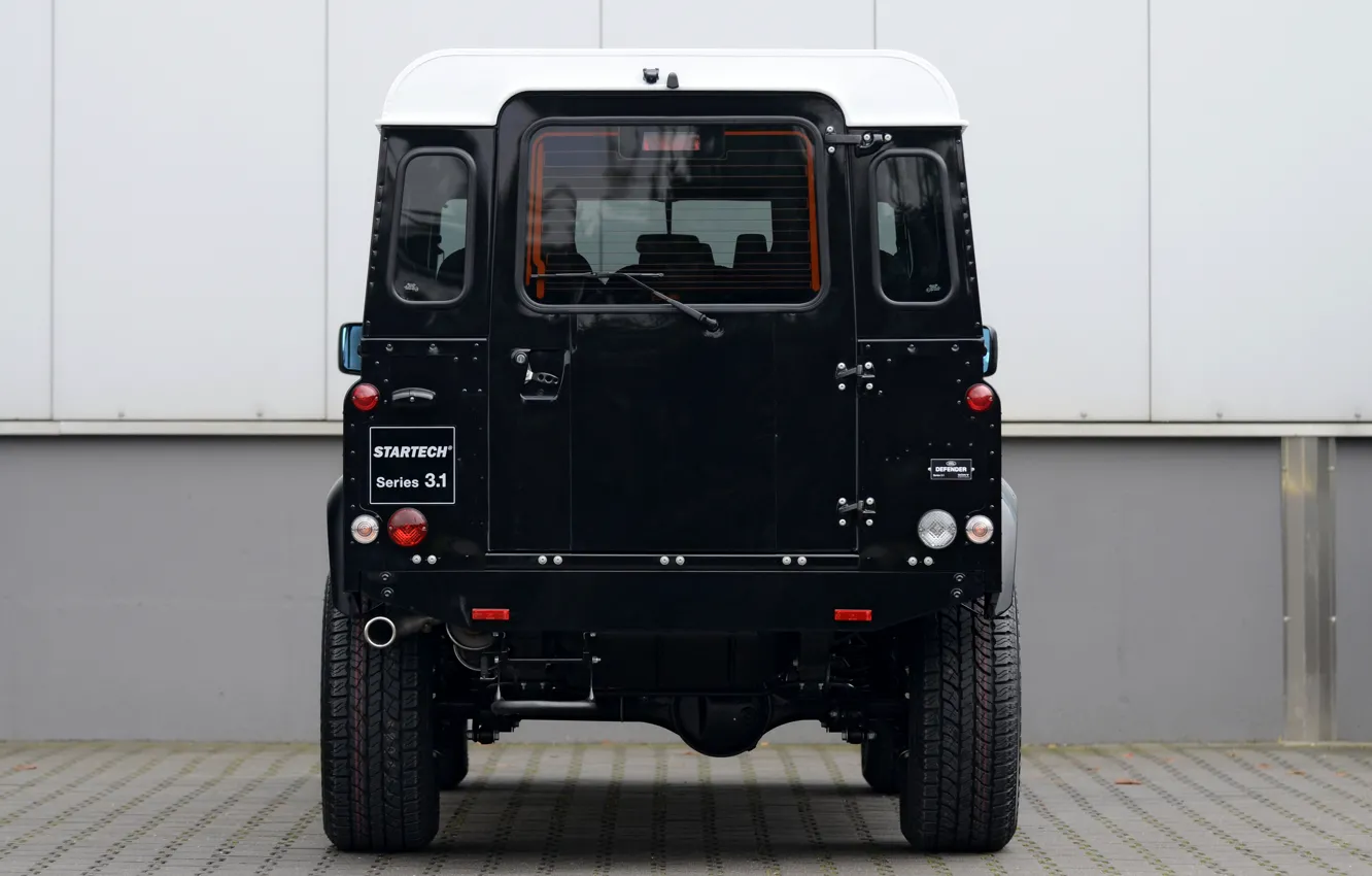 Photo wallpaper Land Rover, rear view, Defender, 2013, Startech, Series 3.1 Concept