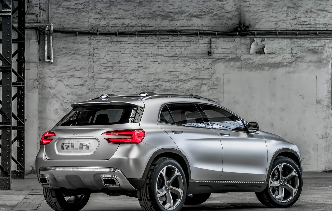 Photo wallpaper Concept, Mercedes-Benz, the concept, Mercedes, back, GLA