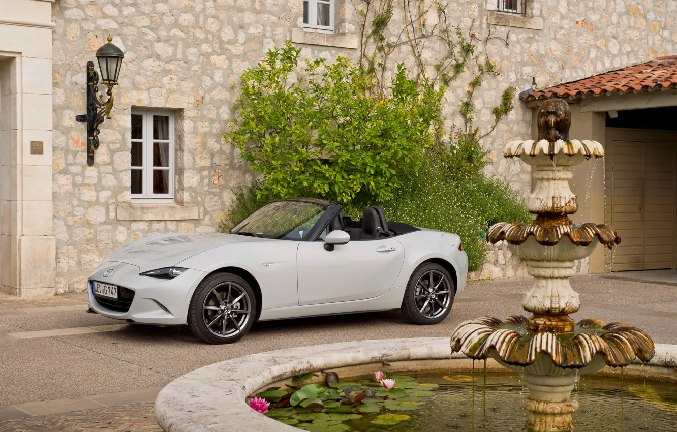 Photo wallpaper Mazda, Miata, Mazda, US-spec, MX-5, 2015