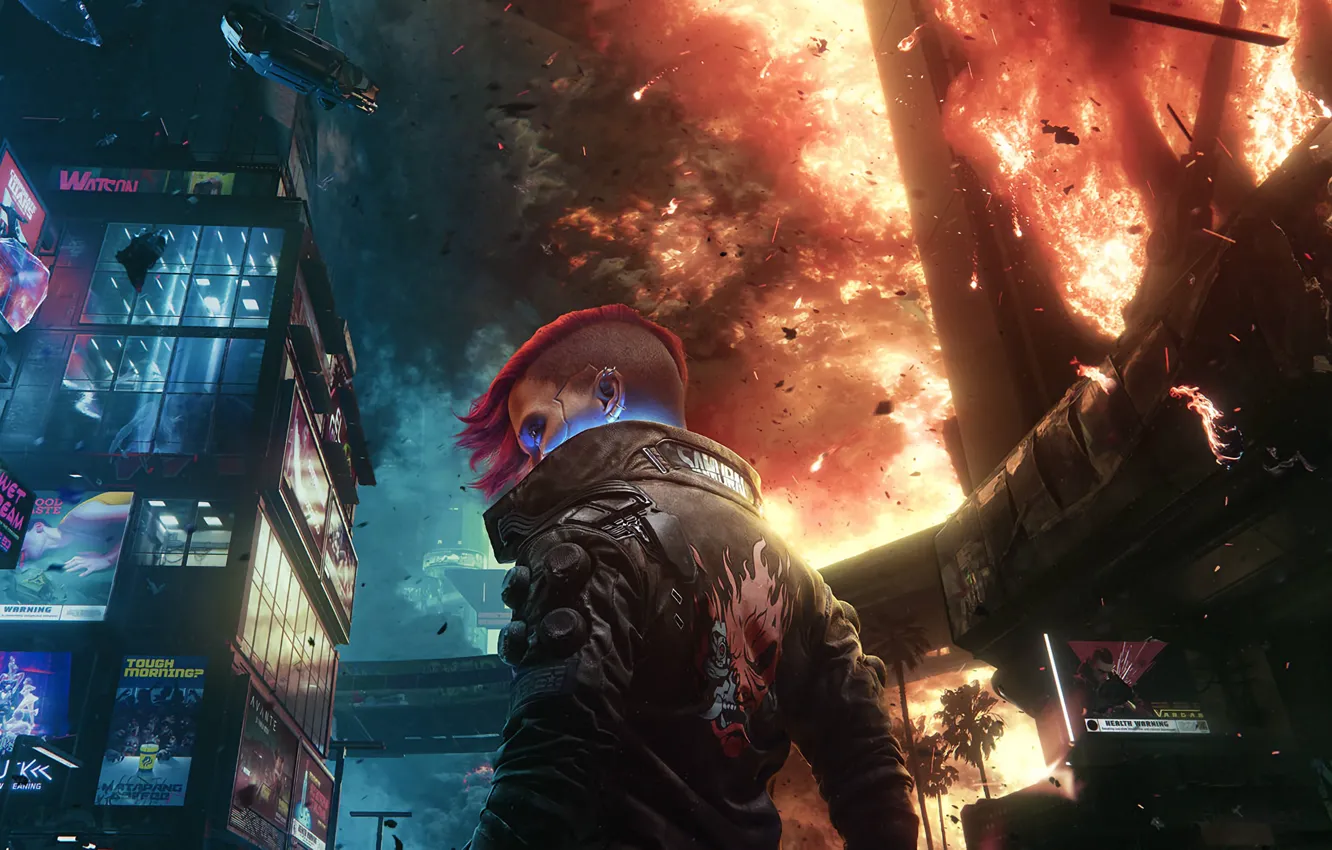 Photo wallpaper cyberpunk, Cyberpunk 2077, Cyberpunk, Cyberpunk 2077