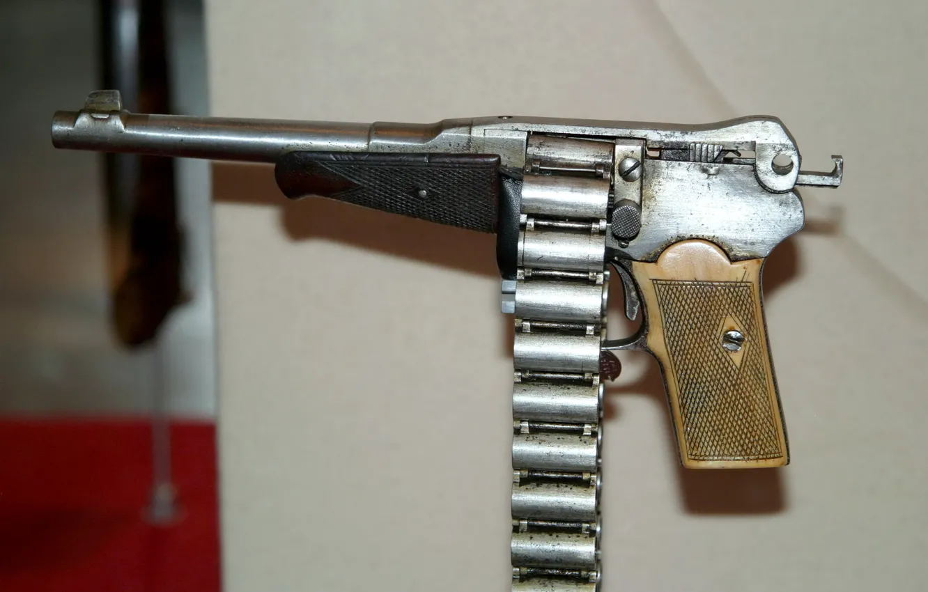 Photo wallpaper gun, weapons, the world, shadow, lighting, tape, trunk, cartridges