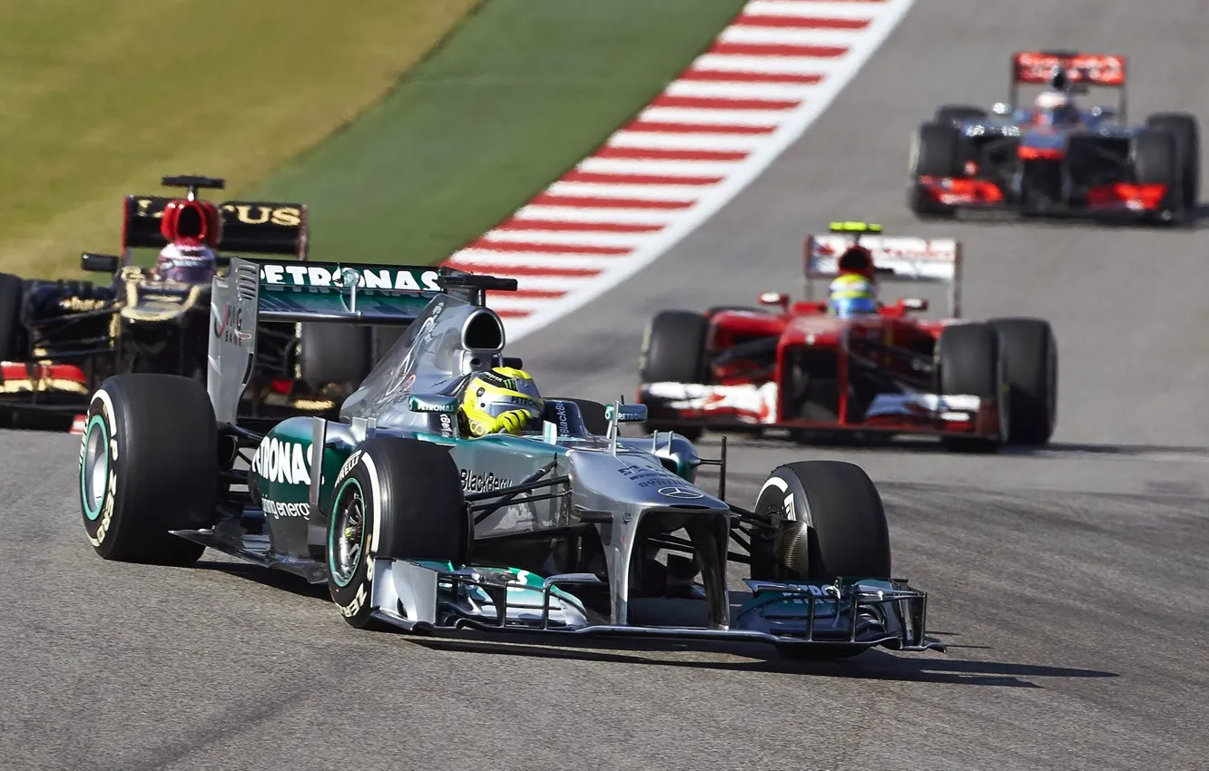 Photo wallpaper race, formula 1, Motorsport