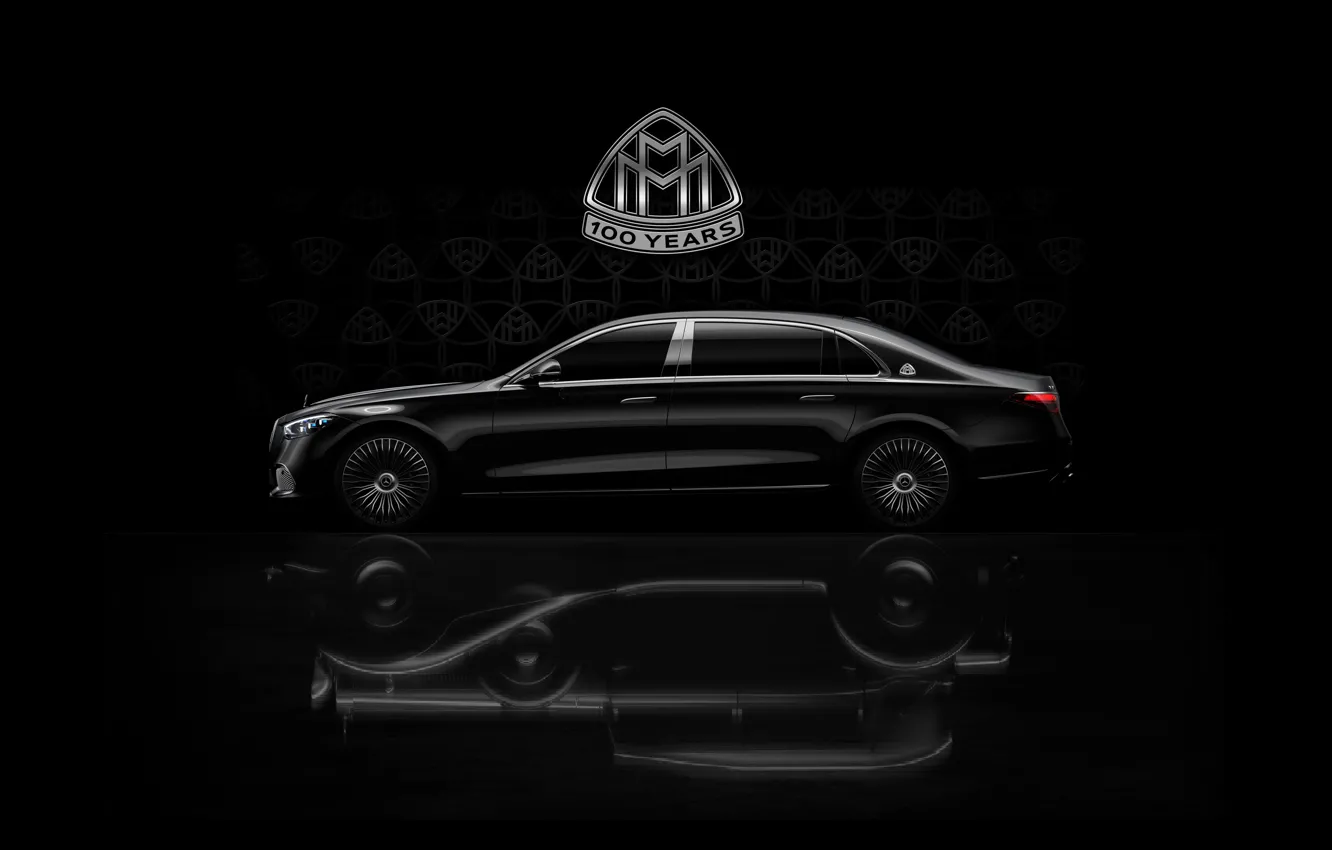 Photo wallpaper Maybach, Mercedes Benz, 100 Years