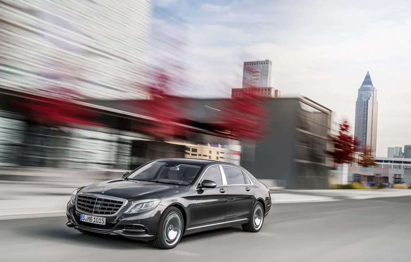 Photo wallpaper Mercedes-Benz, Maybach, Mercedes, Maybach, S-Class, X222, 2015