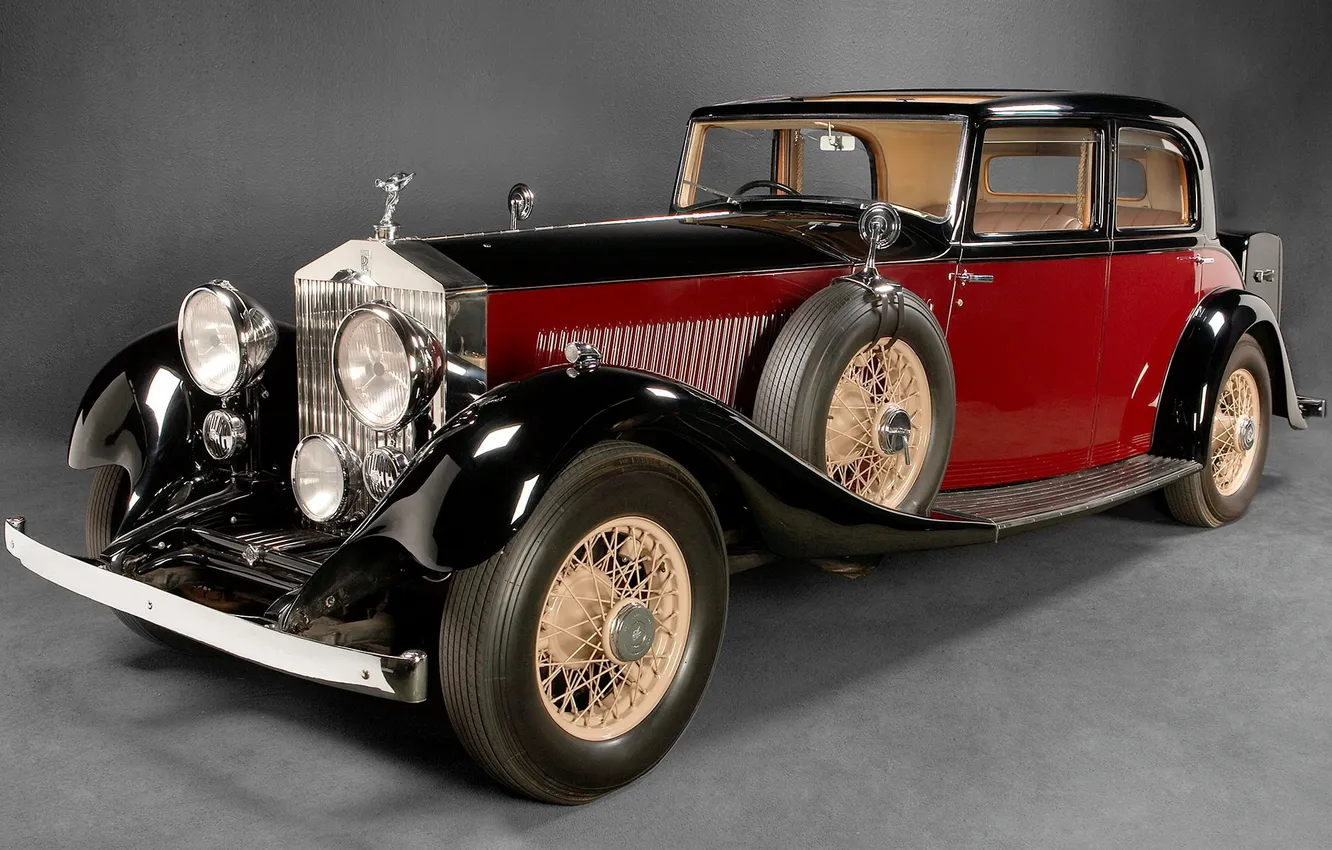 Photo wallpaper Rolls-Royce Phantom, saloon, Touring, 1934