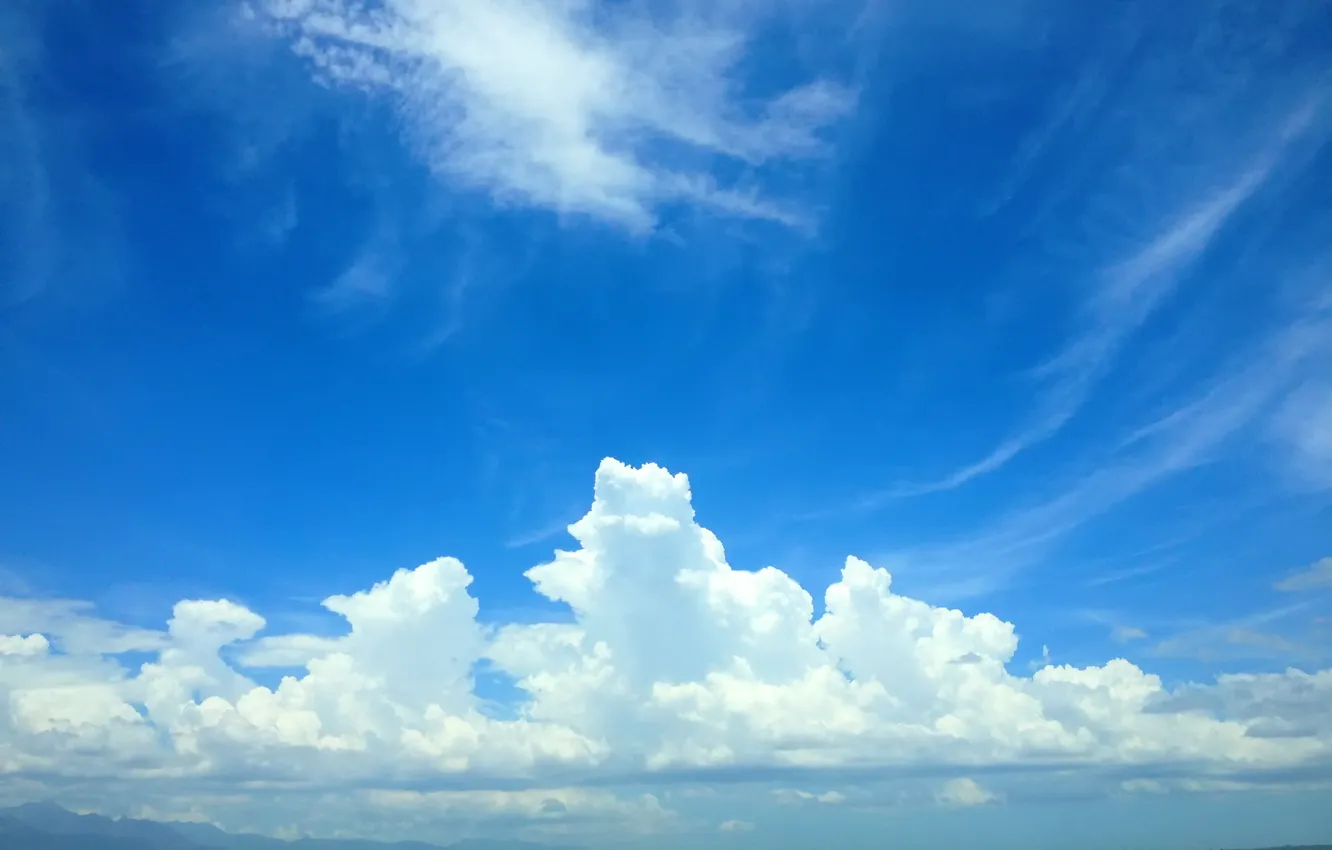 Photo wallpaper sky, landscape, cloud, cielo, nube
