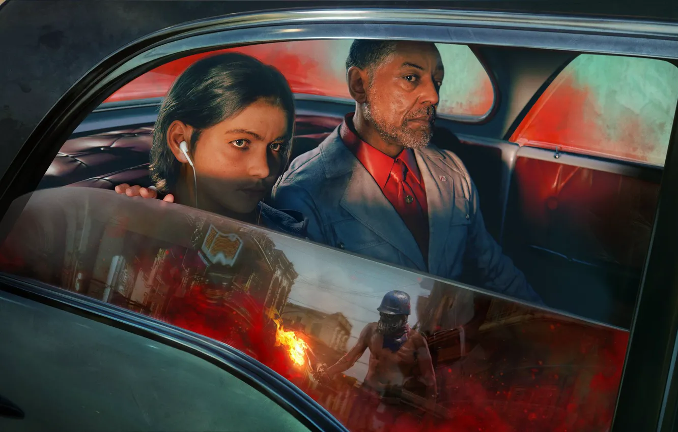 Photo wallpaper Diego, Ubisoft, Diego, Wound, Giancarlo Esposito, Giancarlo Esposito, Far Cry 6, Lions of Yara