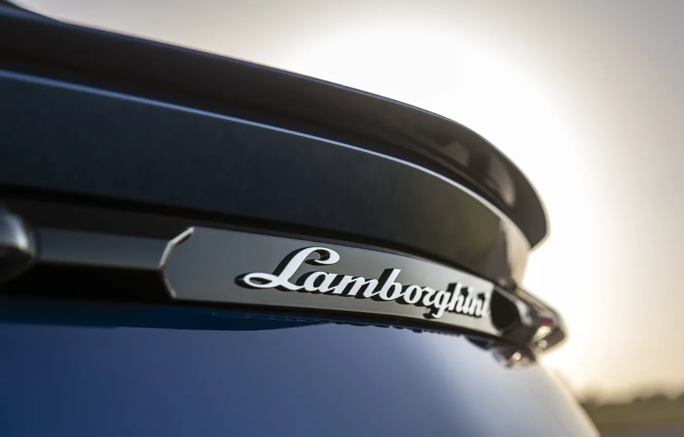 Photo wallpaper Lamborghini, Urus, Rear, badge, Hennessey Lamborghini Urus