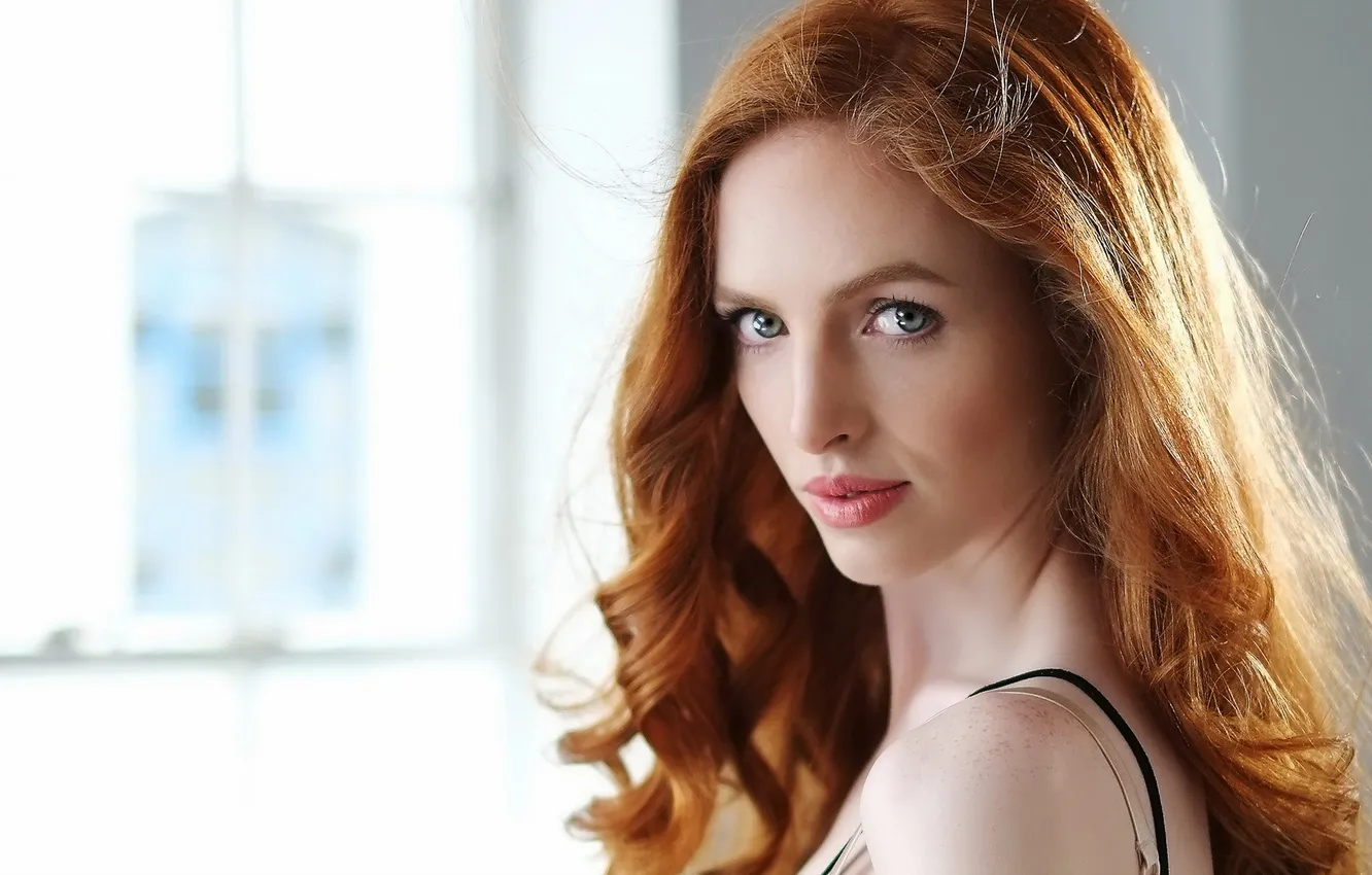 Photo wallpaper look, girl, portrait