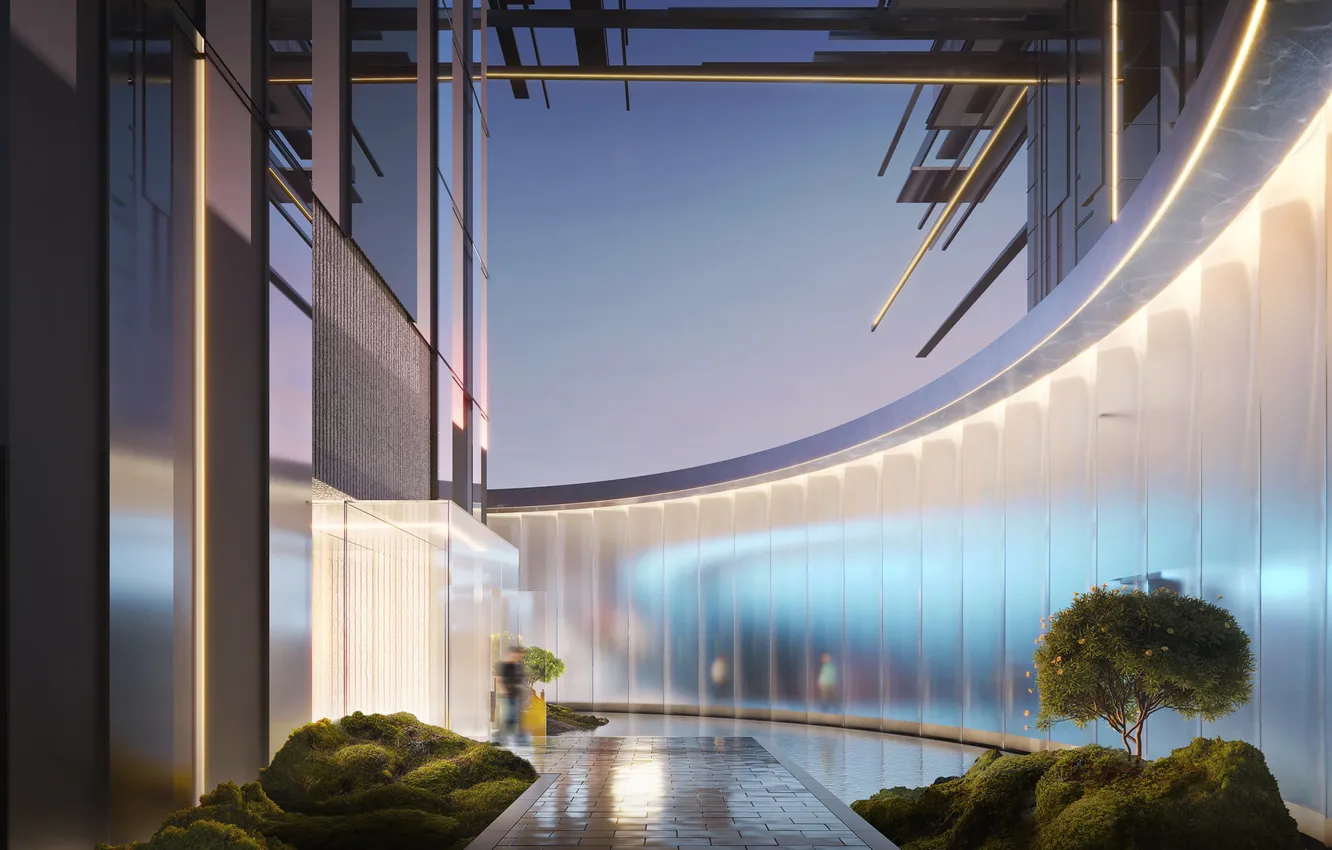 Photo wallpaper blur, Saudi Arabia, neom, epicon region