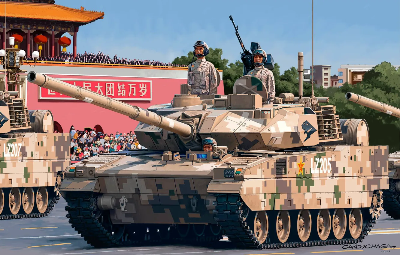 Photo wallpaper easy, tank, China, PLA, Carlos Chagas, Type 15, PLA ZTQ15 Light Tank