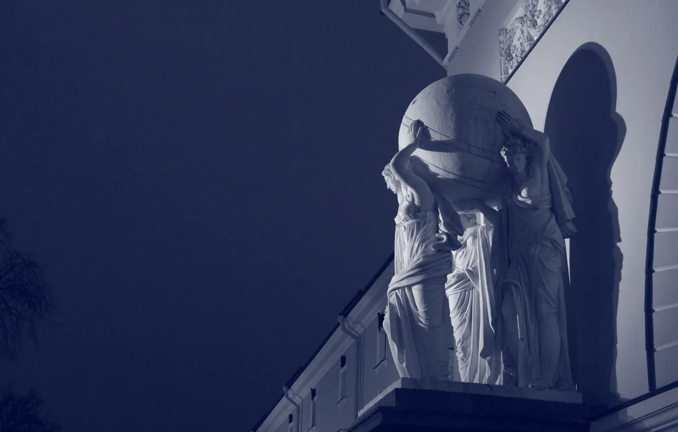 Photo wallpaper Saint Petersburg, monument, architecture, The Admiralty