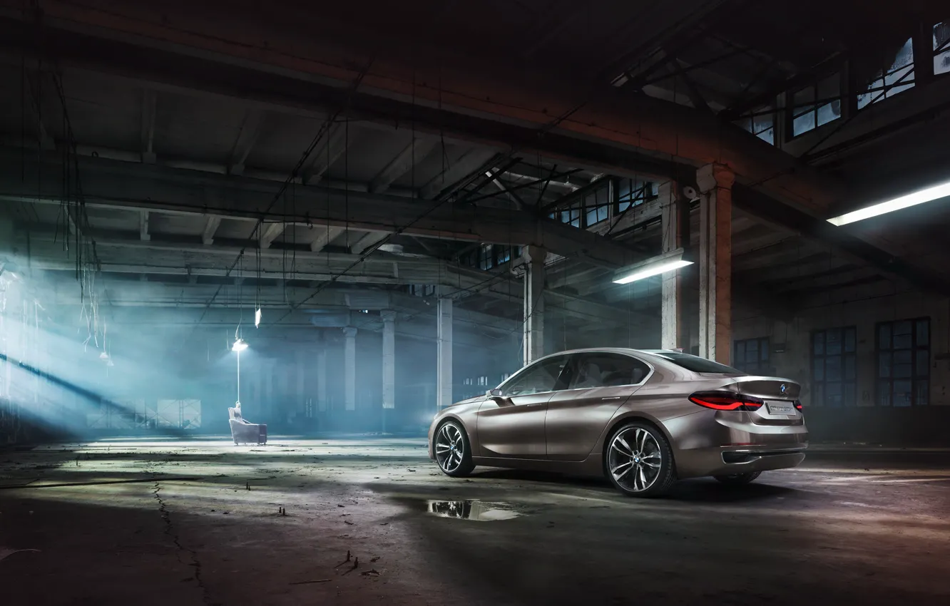 Photo wallpaper Concept, BMW, BMW, the concept, sedan, Sedan, Compact