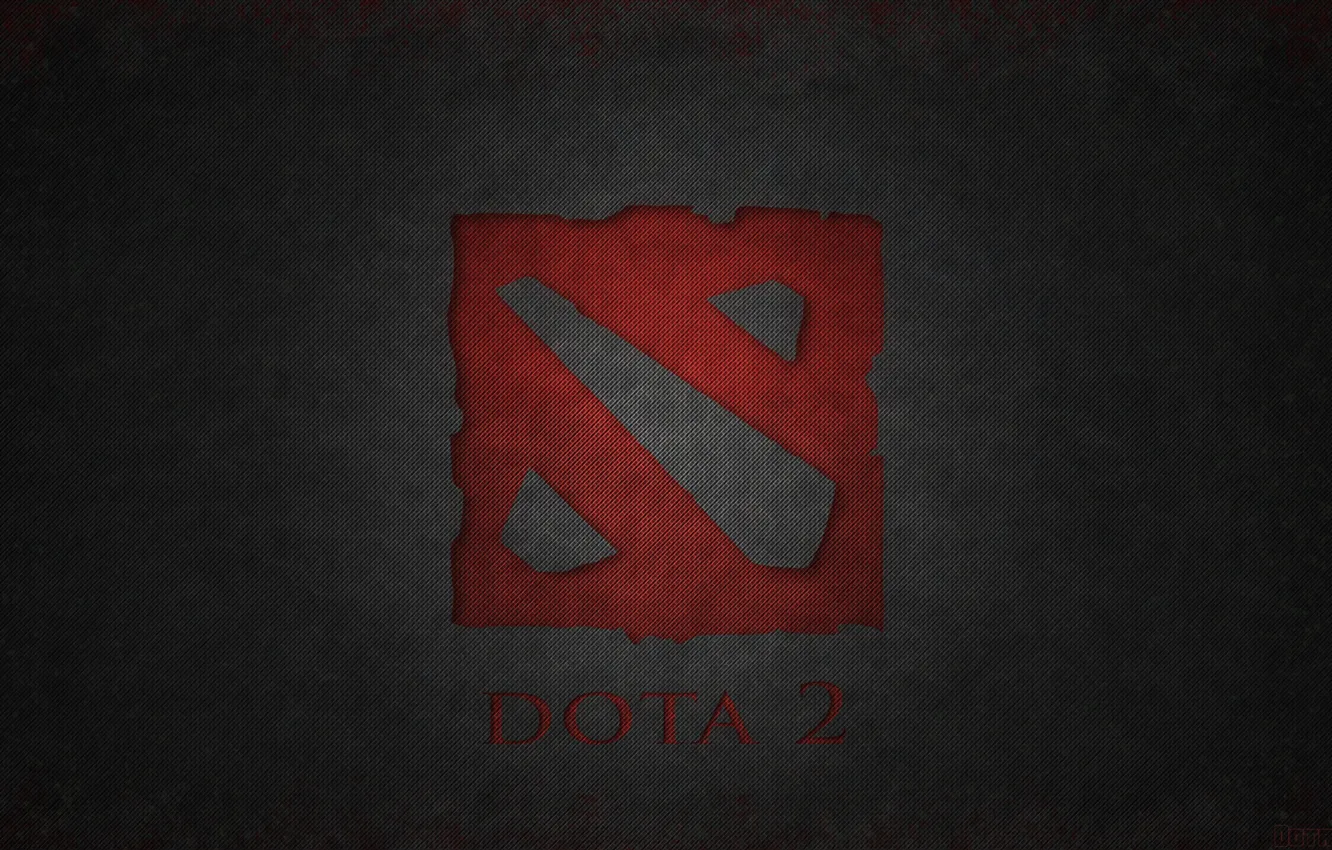 Wallpaper texture, logo, Dota 2 images for desktop, section игры - download