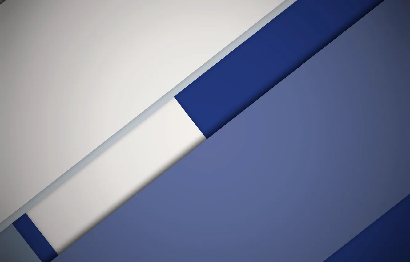 Photo wallpaper white, line, blue, geometry, design, material