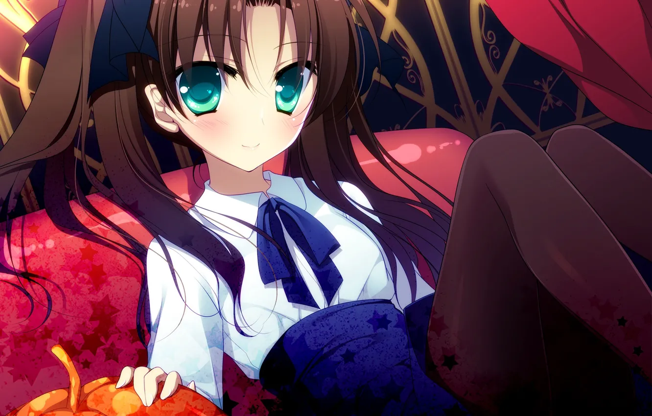 Photo wallpaper look, girl, Rin, Tohsaka Rin, Fate stay night, Fate / Stay Night