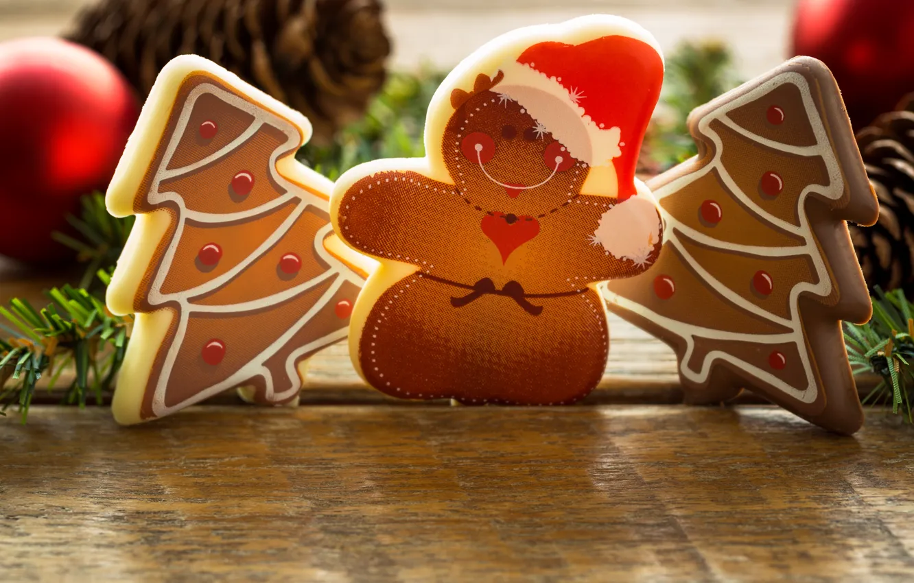 Photo wallpaper holiday, new year, food, cookies, Christmas, holidays, Christmas, food