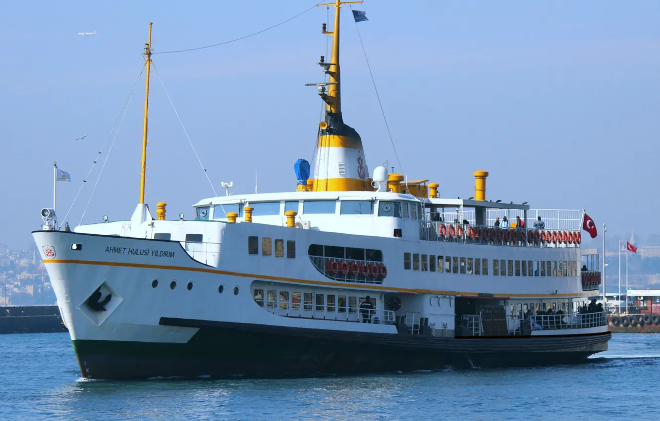 Photo wallpaper passenger, ship, The Bosphorus