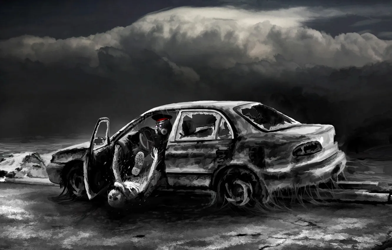 Photo wallpaper art, romance of the Apocalypse, romantically apocalyptic, alexiuss, move over bitch