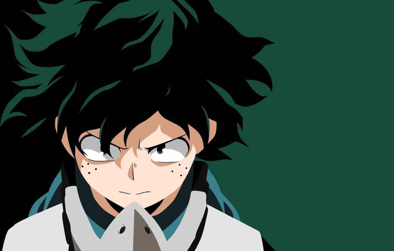 Photo wallpaper look, guy, Boku no Hero Academy, Midori Isuku, My heroic academia