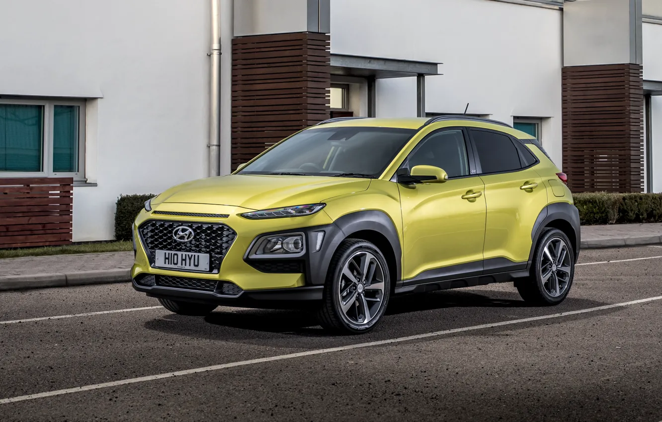 Photo wallpaper play, Hyundai, crossover, KONA, 2019
