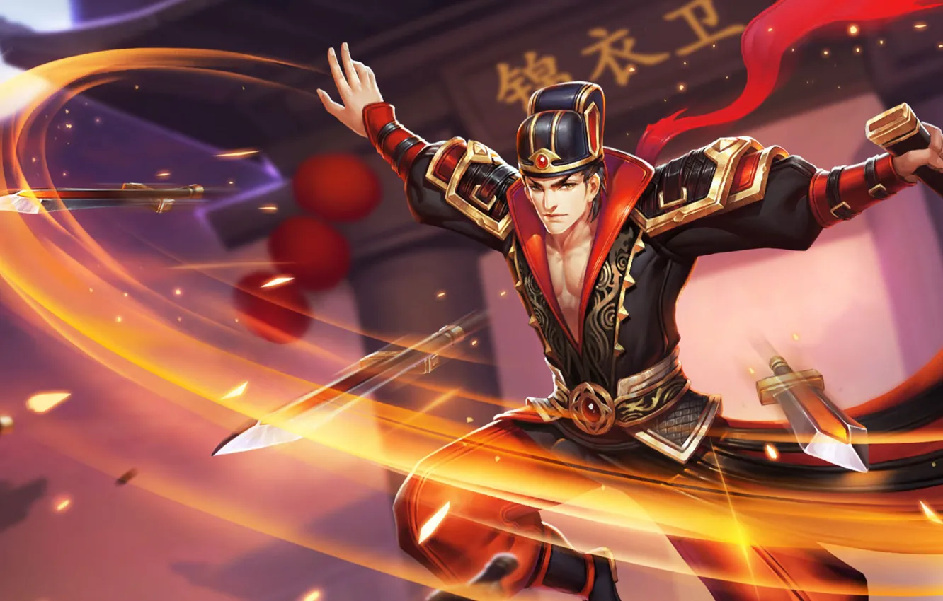Photo wallpaper movement, guy, King of Glory, The king of glory