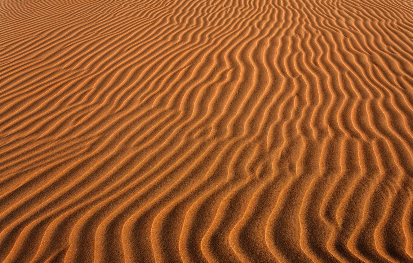 Photo wallpaper sand, wave, nature, desert