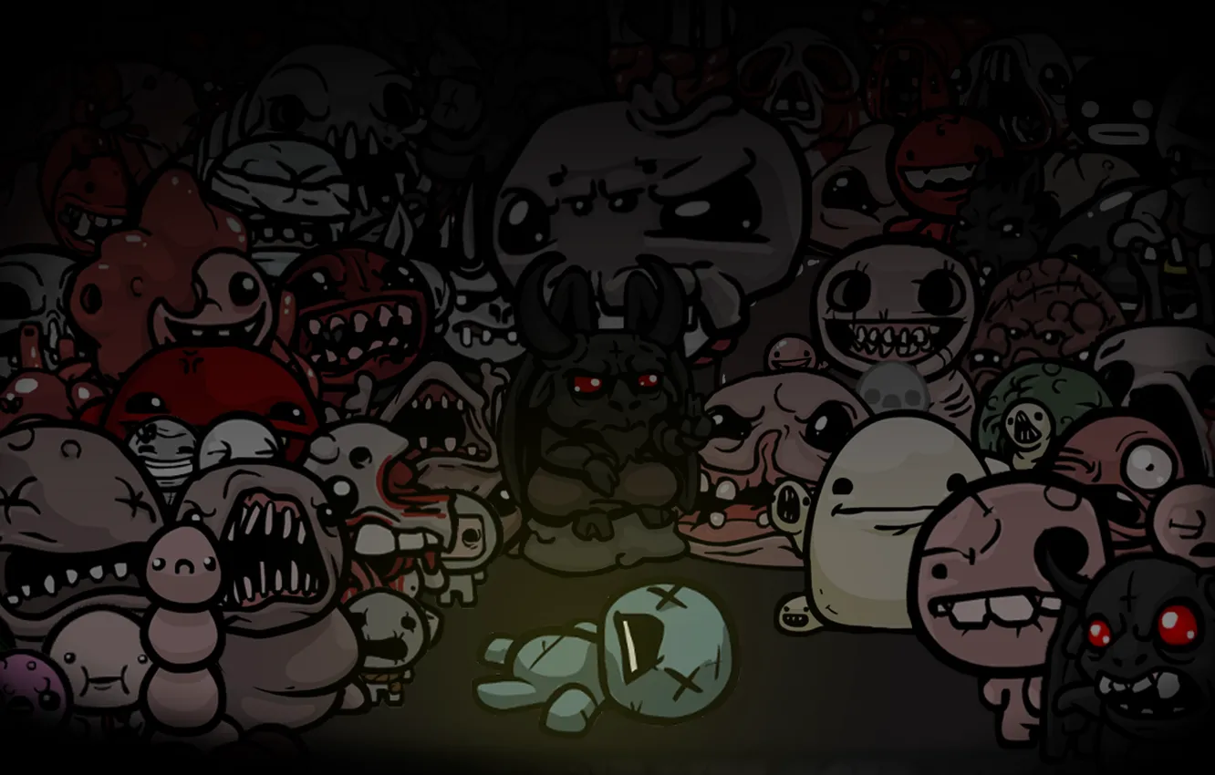 Photo wallpaper game, indie, The Binding of Isaac