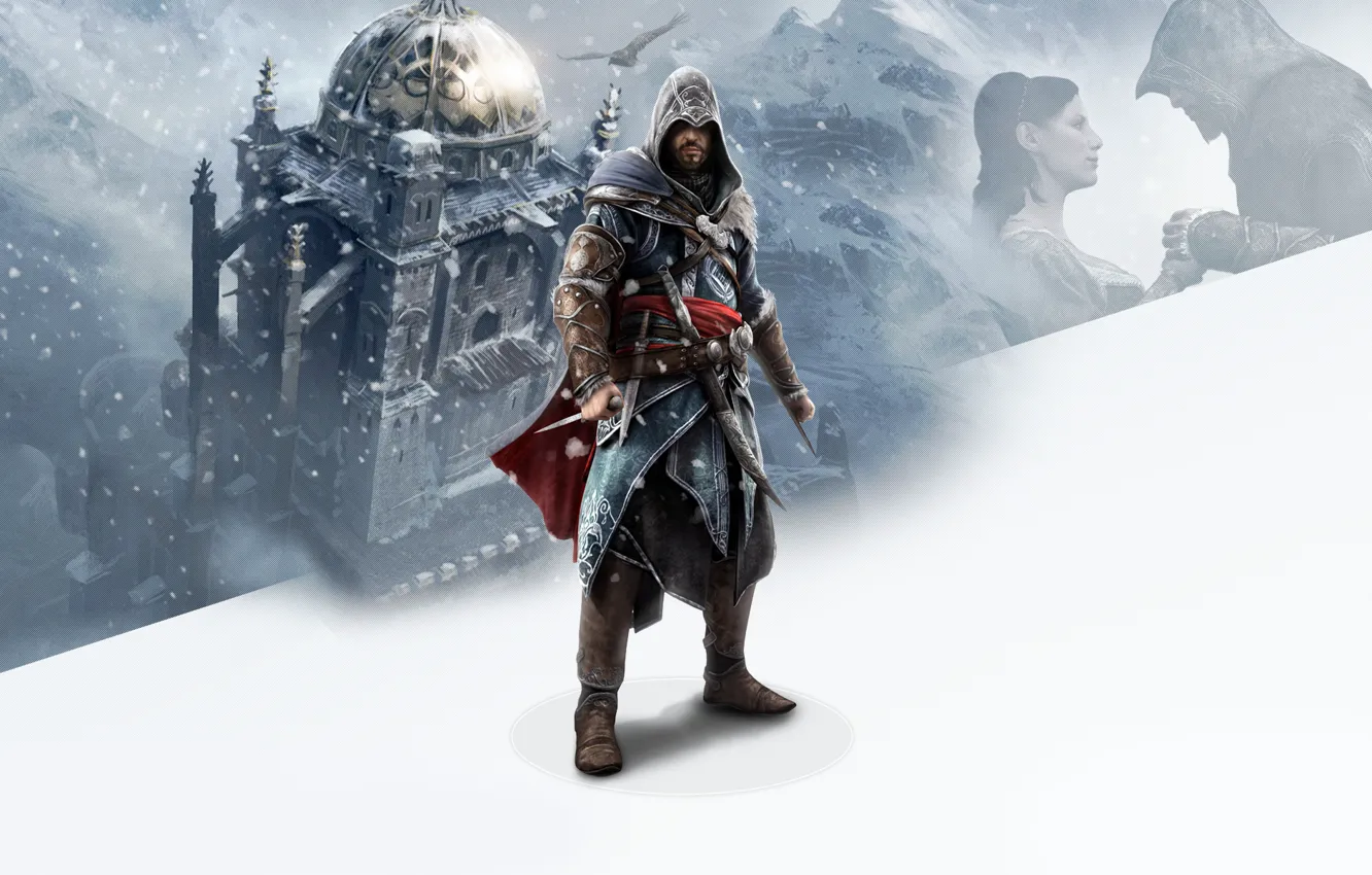 Photo wallpaper Ezio, creed, Assassins, revelations