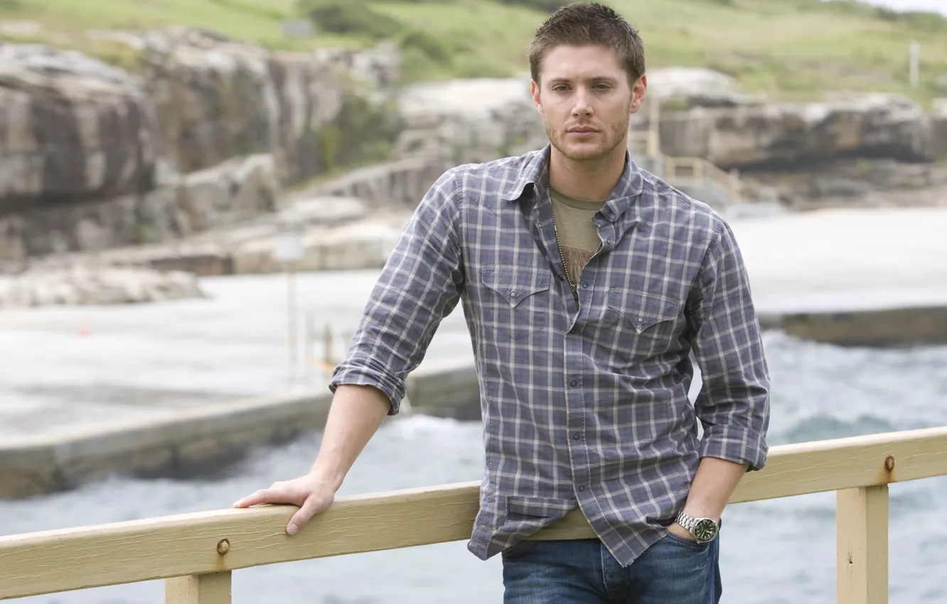 Photo wallpaper watch, actor, male, the series, Supernatural, Jensen Ackles, Supernatural, Dean Winchester