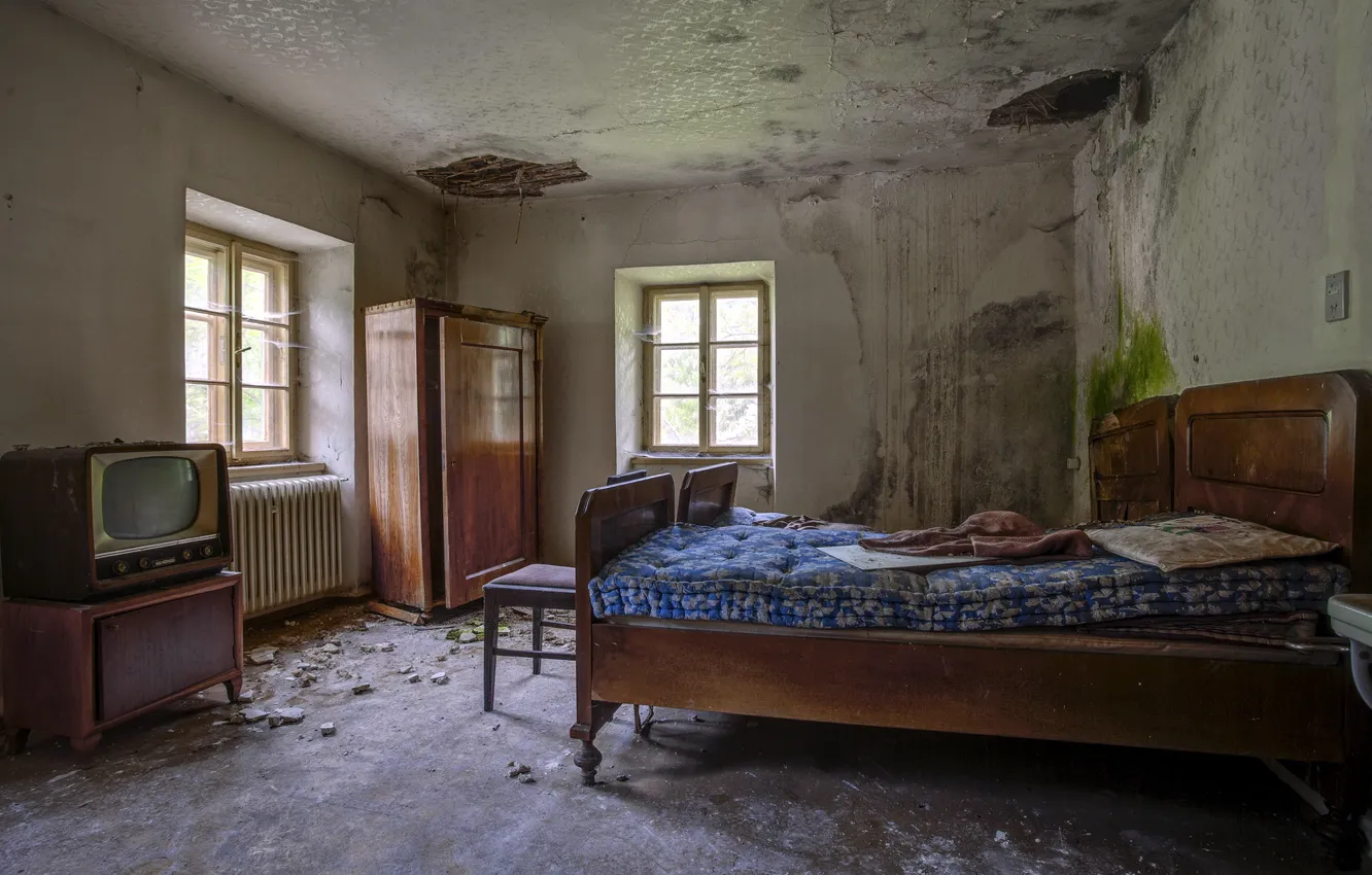 Photo wallpaper room, interior, bedroom