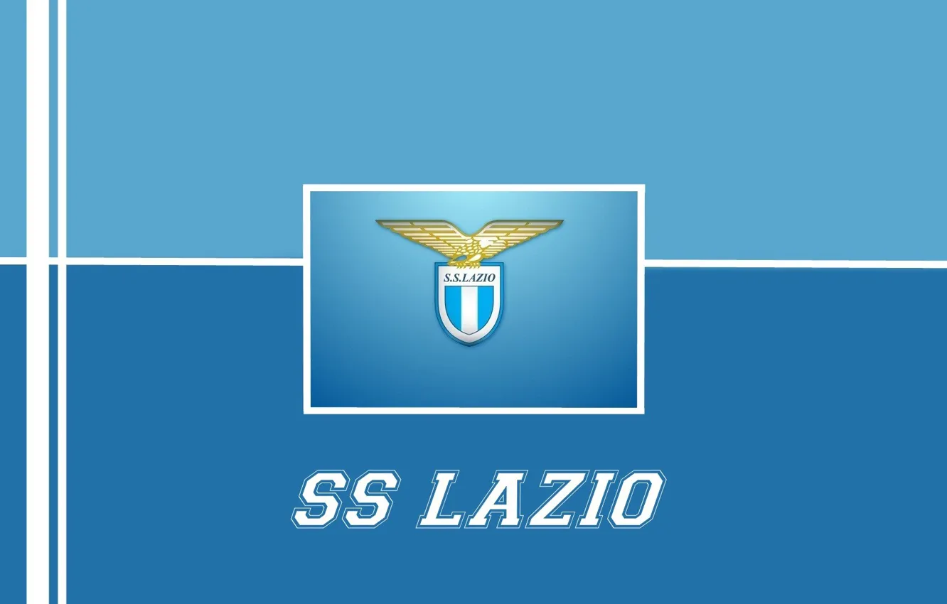 Photo wallpaper wallpaper, sport, logo, football, SS Lazio