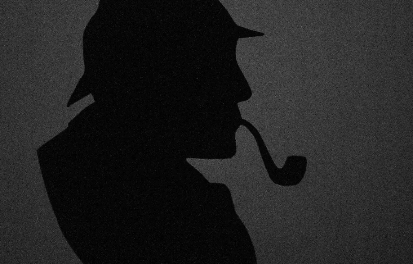 Photo wallpaper Dark, Classic, Holmes, Sherlock, Classy, Creepy