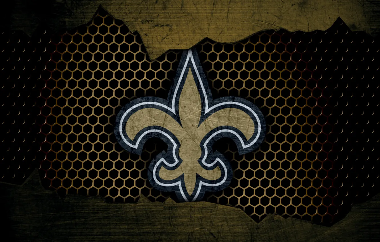 Photo wallpaper wallpaper, sport, logo, NFL, american football, New Orleans Saints