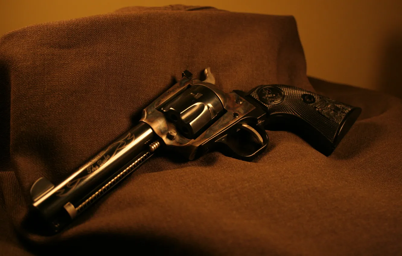 Photo wallpaper weapons, trunk, revolver, Colt