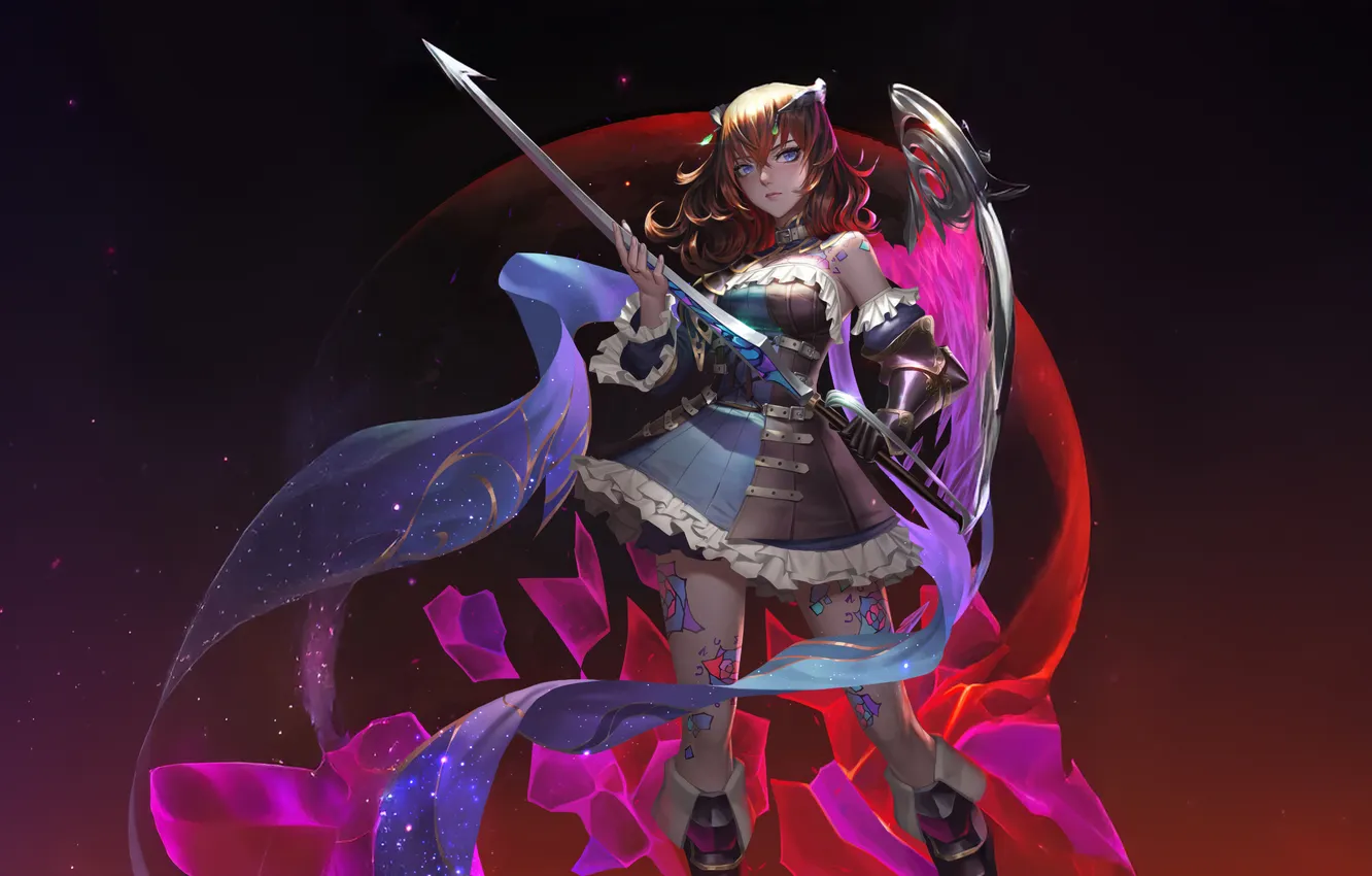 Photo wallpaper ritual of the night, bloodstained, Miriam