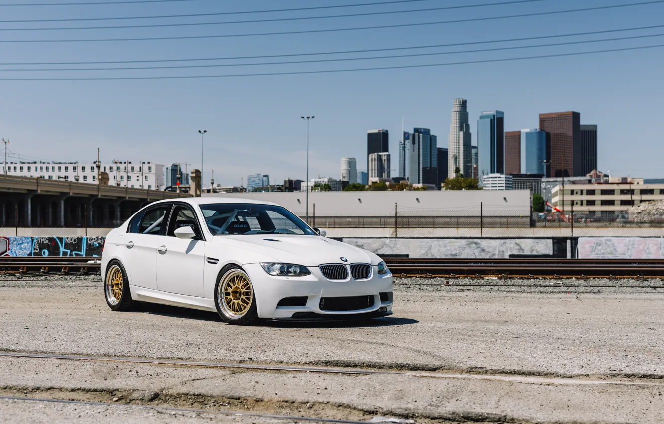 Photo wallpaper Sedan, E90, M3