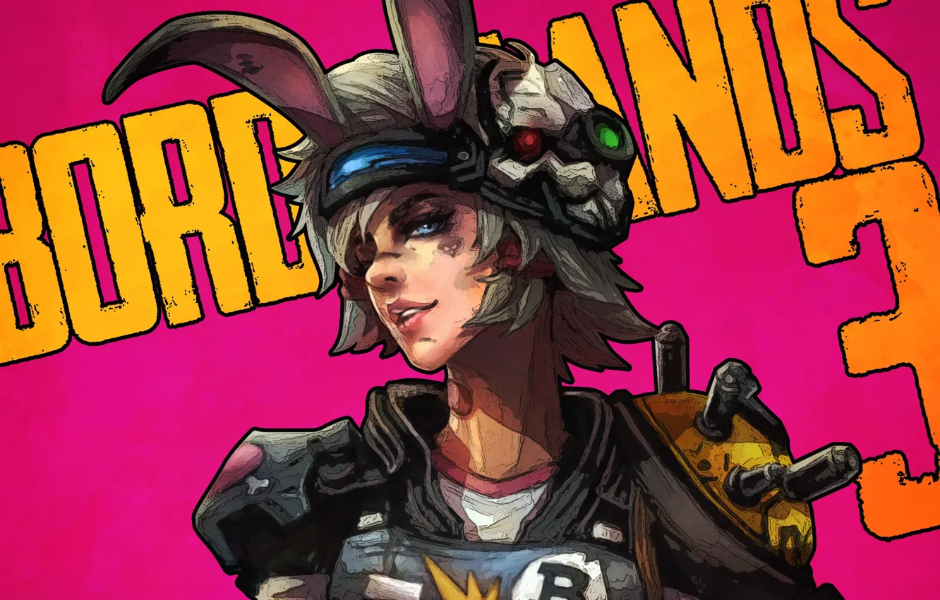 Photo wallpaper look, girl, art, ears, Borderlands, Tiny Tina