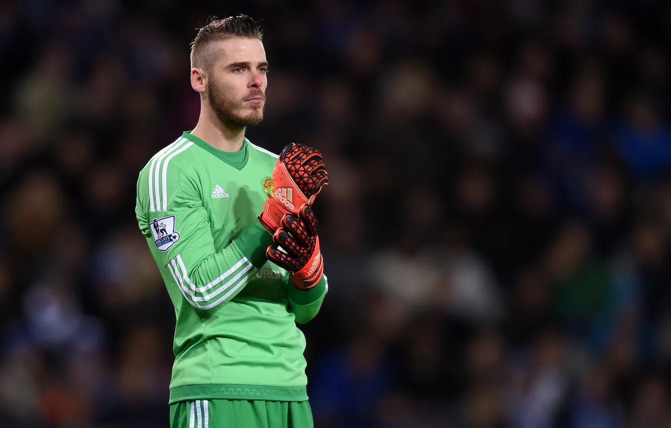 Photo wallpaper football, sport, Manchester United, Manchester United, David De Gea, Gea, David De GEA