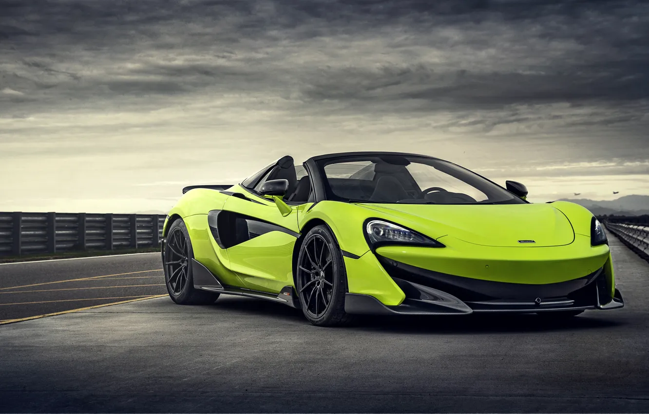 Photo wallpaper McLaren, supercar, Spider, 2019, 600LT