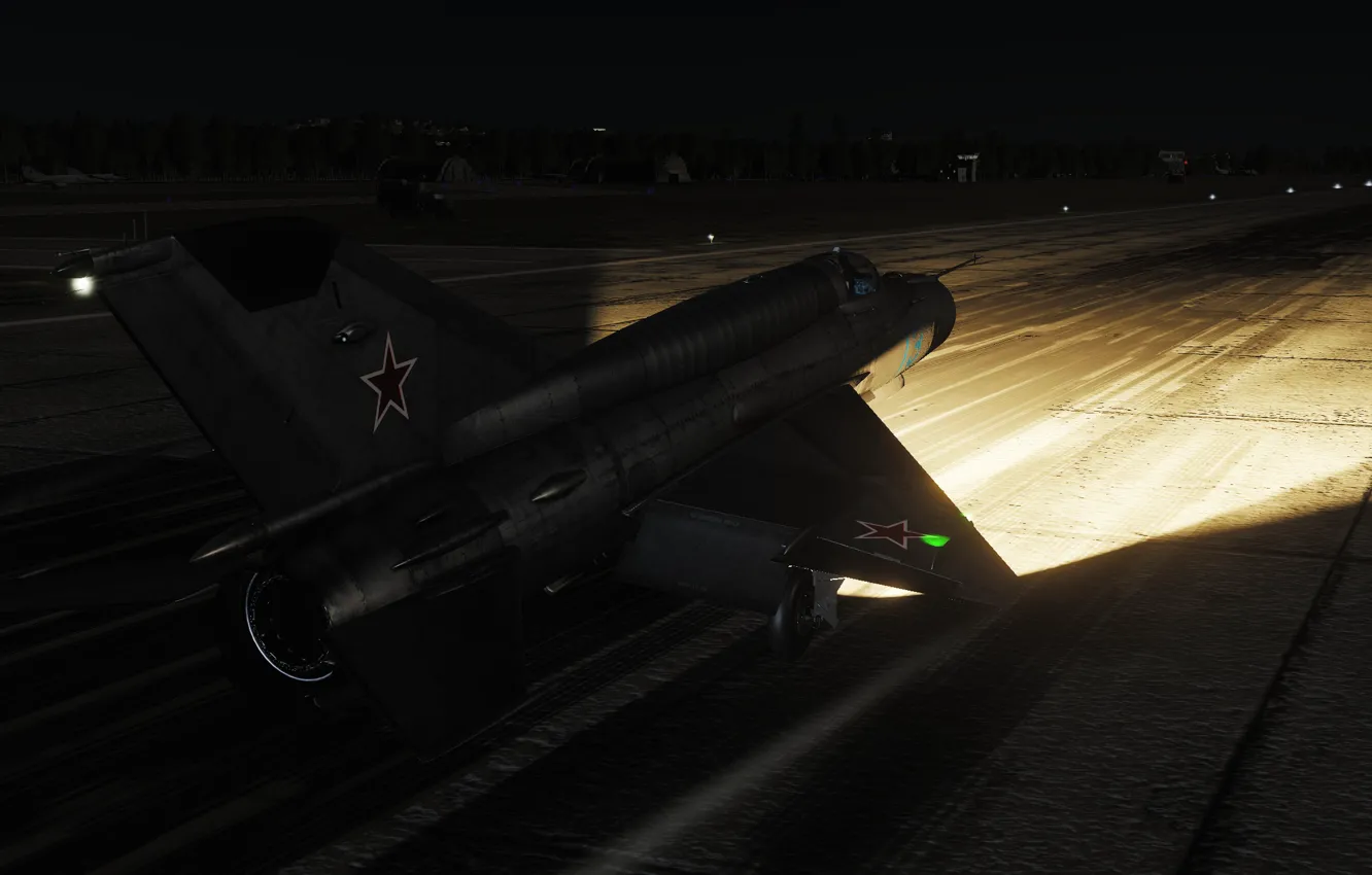Photo wallpaper OKB MiG, MiG-21bis, Frontline fighter