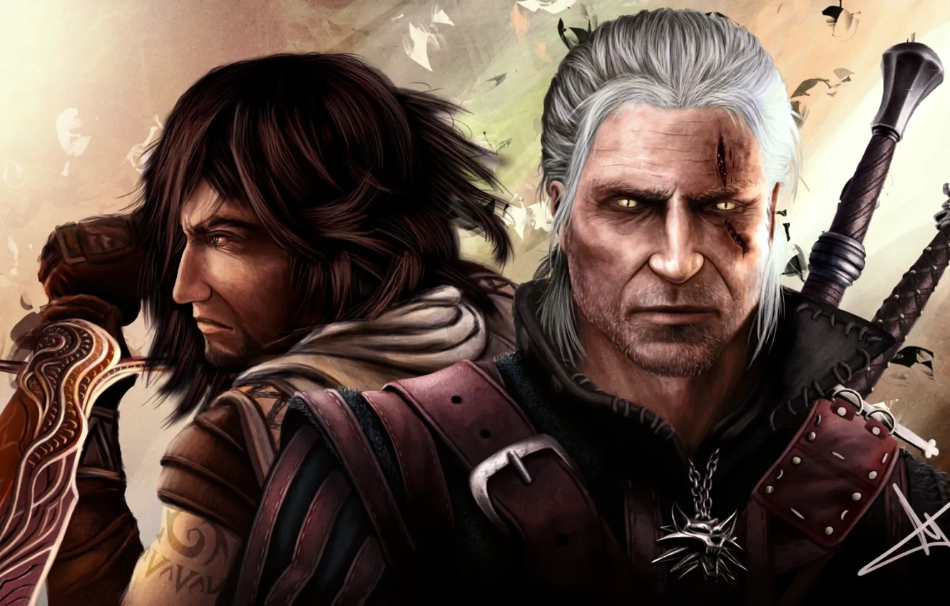 Photo wallpaper Prince, The Witcher, Persia, The Outcast and, the Prince