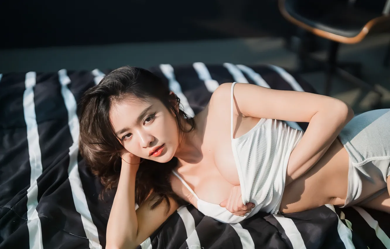 Photo wallpaper China, girl, sexy, girls, woman, model, asian, cute