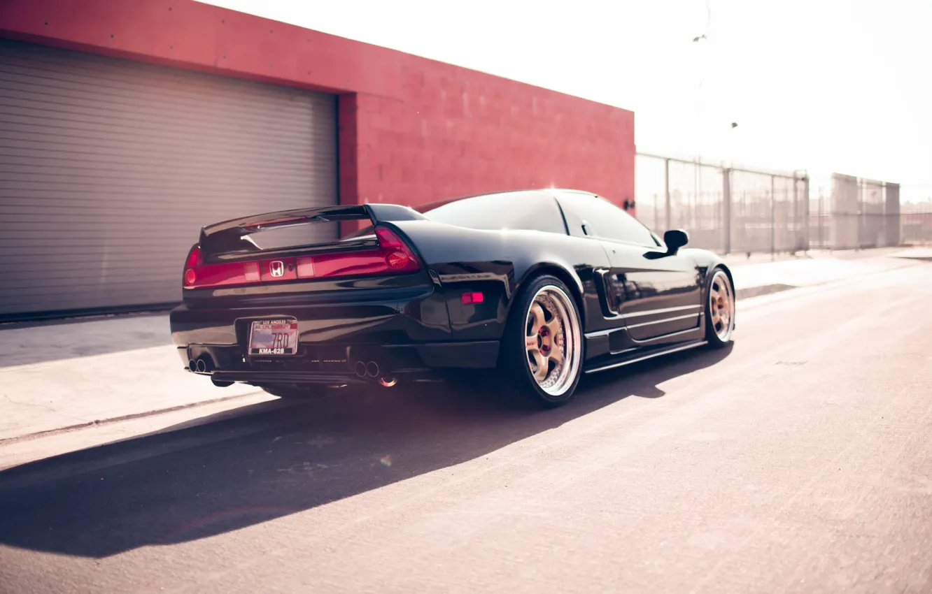 Photo wallpaper city, Honda, cars, auto, tuning, wallpapers auto, tuning auto, acura nsx