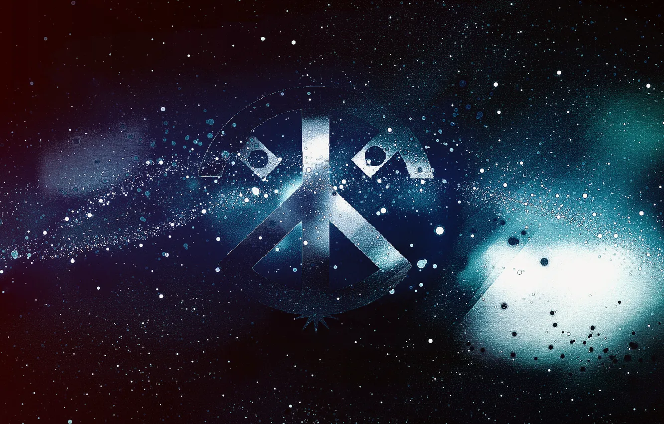 Photo wallpaper space, logo, space, logo, t1L