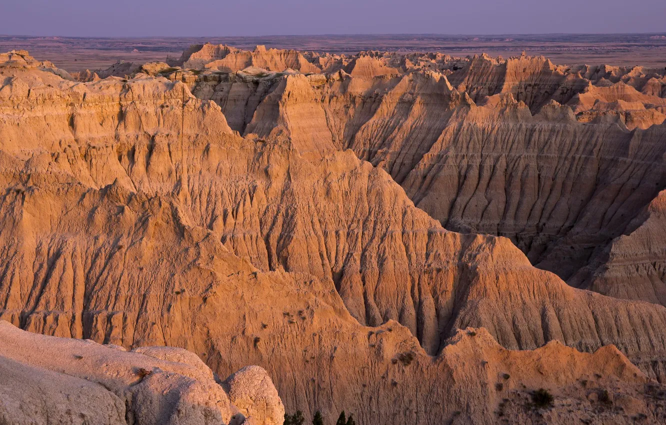Photo wallpaper the sky, mountains, rocks, canyon