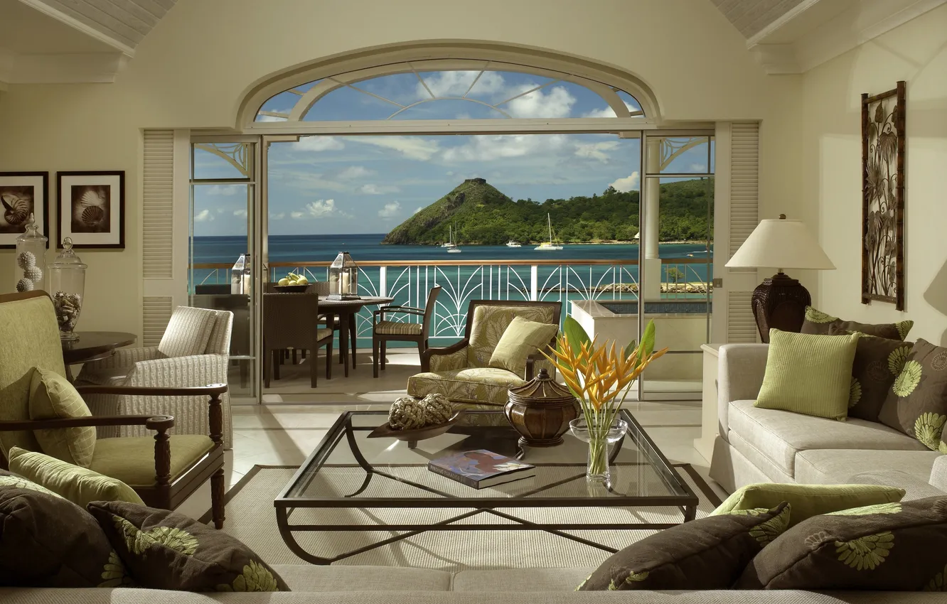 Photo wallpaper wallpaper, house, room