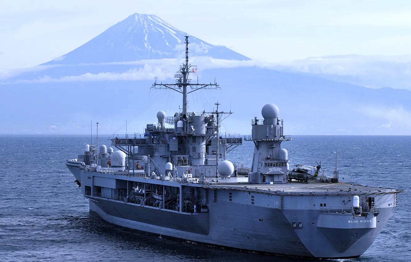 Photo wallpaper Navy, Japan, blue ridge