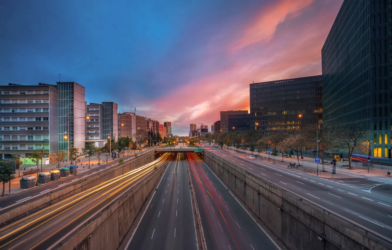 Photo wallpaper Spain, Barcelona, Catalonia