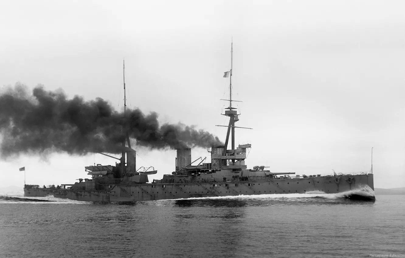 Photo wallpaper England, cruiser, linear, HMS Inflexible